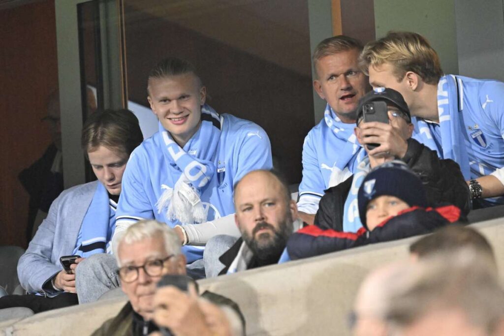 Хааланд выбрал матч друга в Швеции вместо гала-концерта «Золотой мяч» в Париже