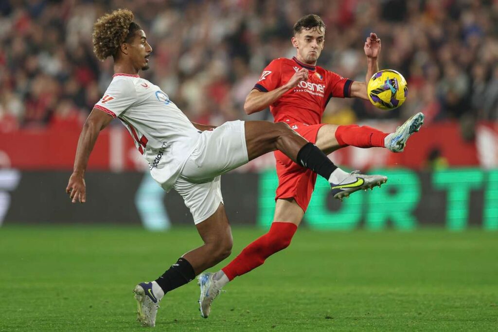 «Севилья» отразила важное очко в матче с «Осасуной» в Ла Лиге