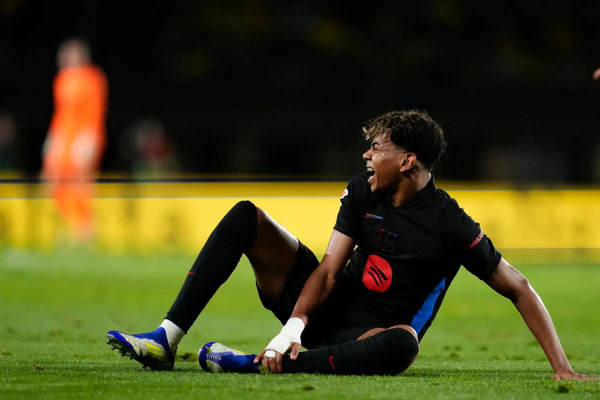 Барселона тренируется без Ламине Ямала перед матчем с Атлетико Мадрид