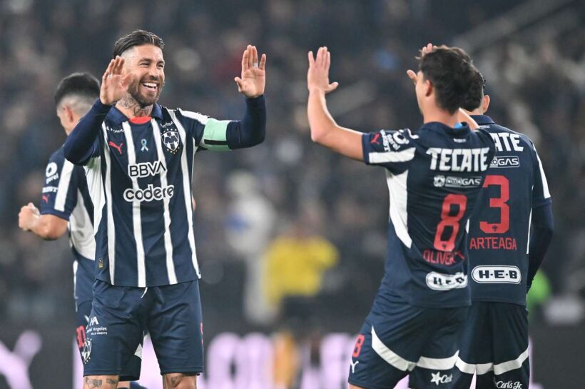 Серхио Рамос дебютирует в Монтеррее в Мексике. Испанец сразу же стал капитаном