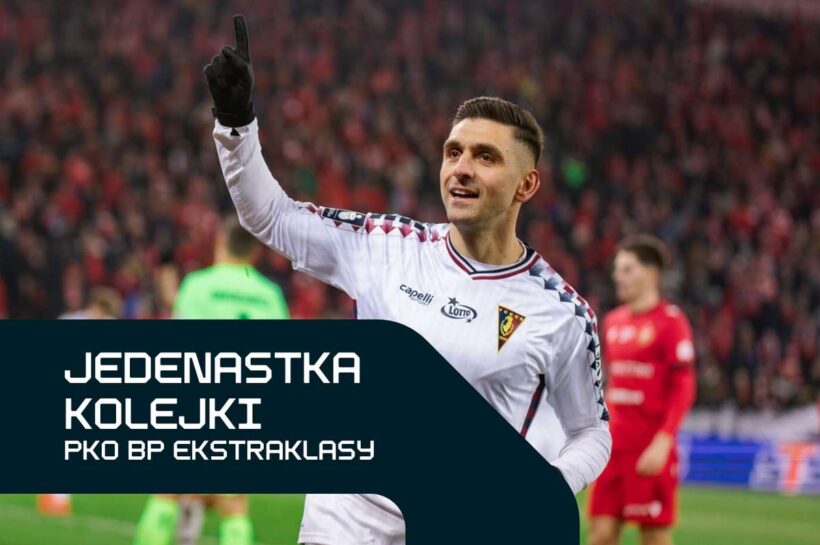 Одиннадцать из 22 -го PKO BP ekstraklasa очереди: блестящие коулури, шоу -футболисты