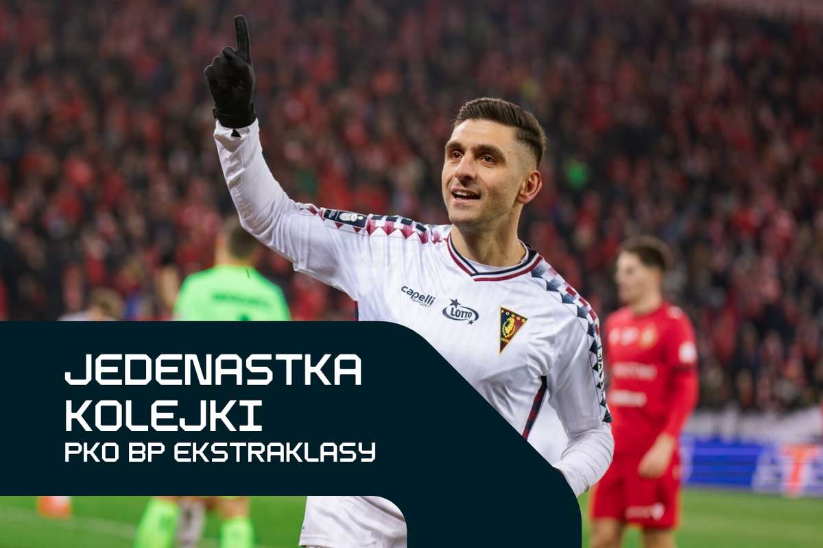 Одиннадцать из 22 -го PKO BP ekstraklasa очереди: блестящие коулури, шоу -футболисты