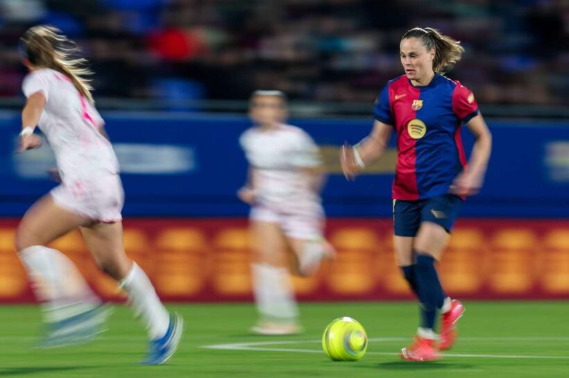 Ewa Pajor Как машина, польская женщина закручивает свои достижения в Барселоне