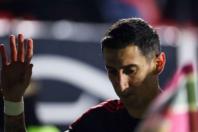 Ангель ди Мария не поехал в Барселону на матч -реванш Лиги чемпионов