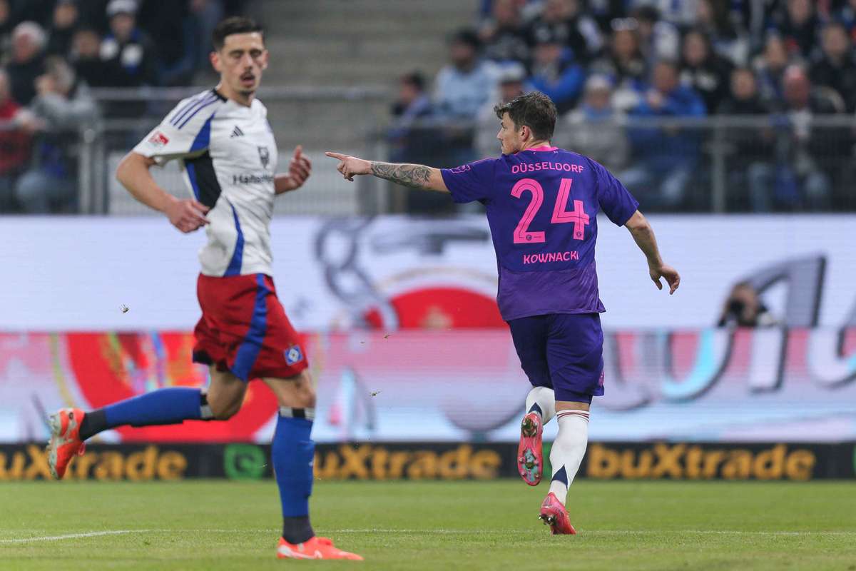 Десятый гол Kownacki во второй немецкой лиге, но Fortuna проигрывает HSV