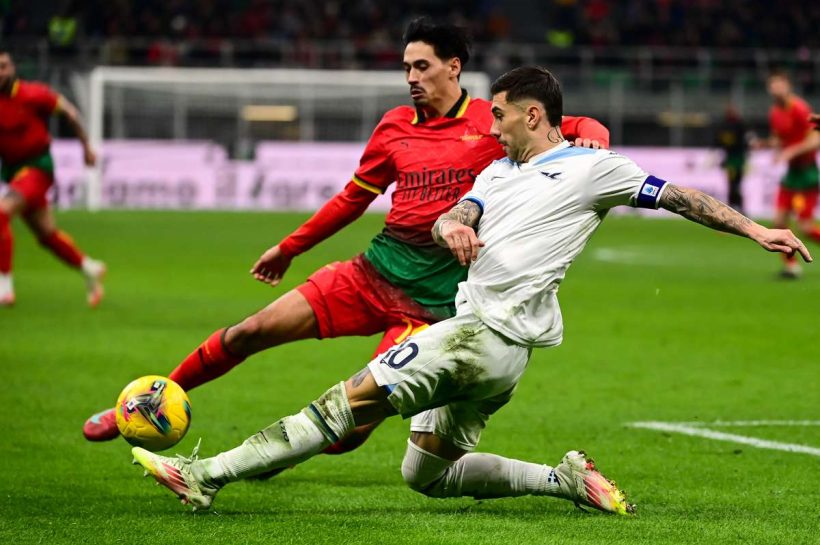 Милан сделал быка, но он упал на колени в последние секунды