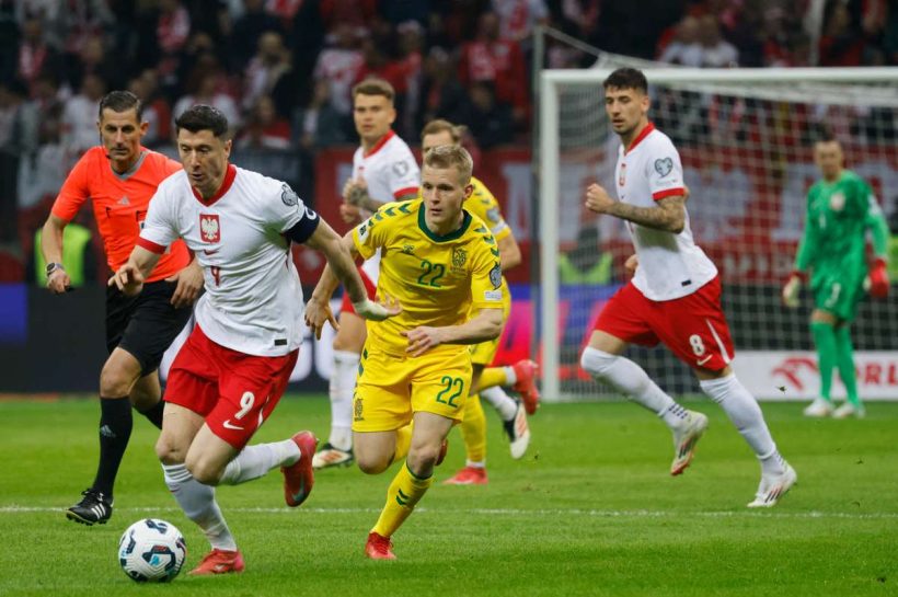 Сложный пересечение с успешным финалом. Польша побеждает Литву, слева идет в историю