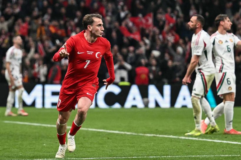 Тюркие стучит в разделение Лиги Наций после целей Кокчу и Актуркогла