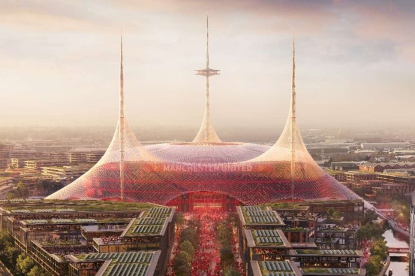 Манчестер Юнайтед прощается с «Олд Траффорд», новый стадион разместит 100 000 зрителей