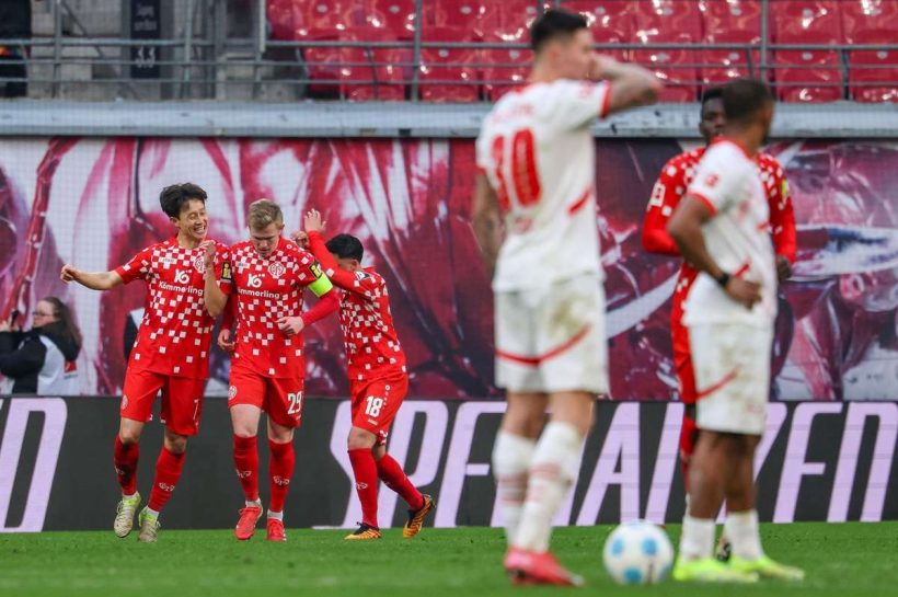 Майнц изменил результат в Лейпциге и занимает место за подиумом за счет РБ