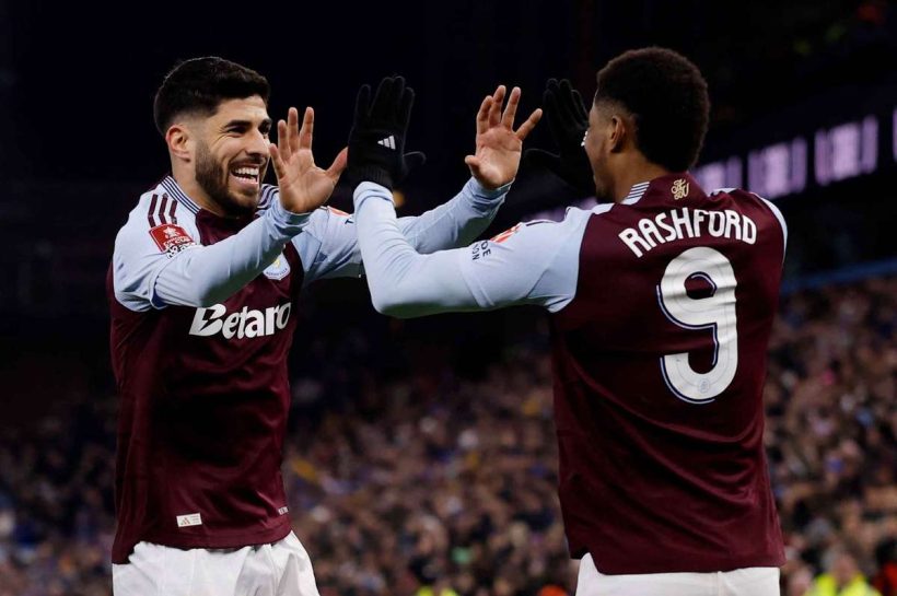 Эмери: Асенсио и Рашфорд чувствуют себя комфортно и, вероятно, в Aston Villa