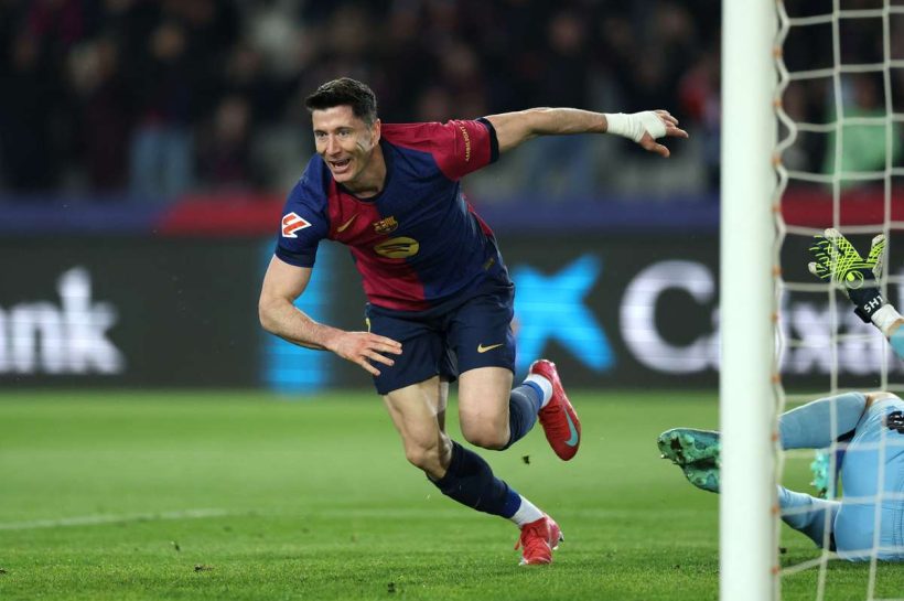 Барселона Громи Осасуна на выдающейся встрече. Цель Левандовски, Дэни Ольмо травма