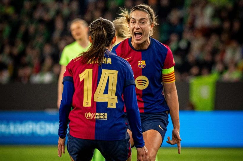 Барселона из Pajor делает свою работу, определенная победа с Вольфсбургом в Лиге чемпионов