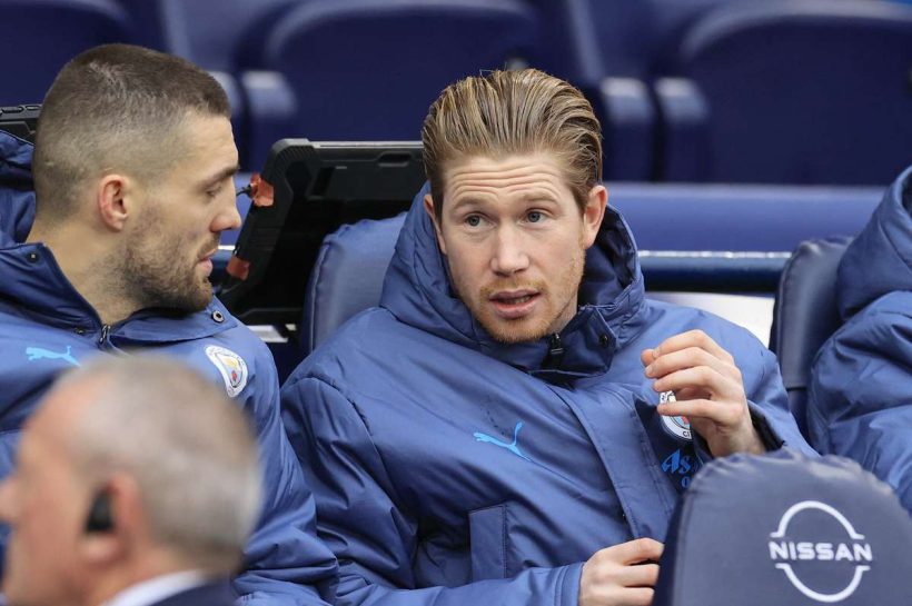 Кевин де Брюйн готов остаться в Манчестер Сити на следующем сезоне