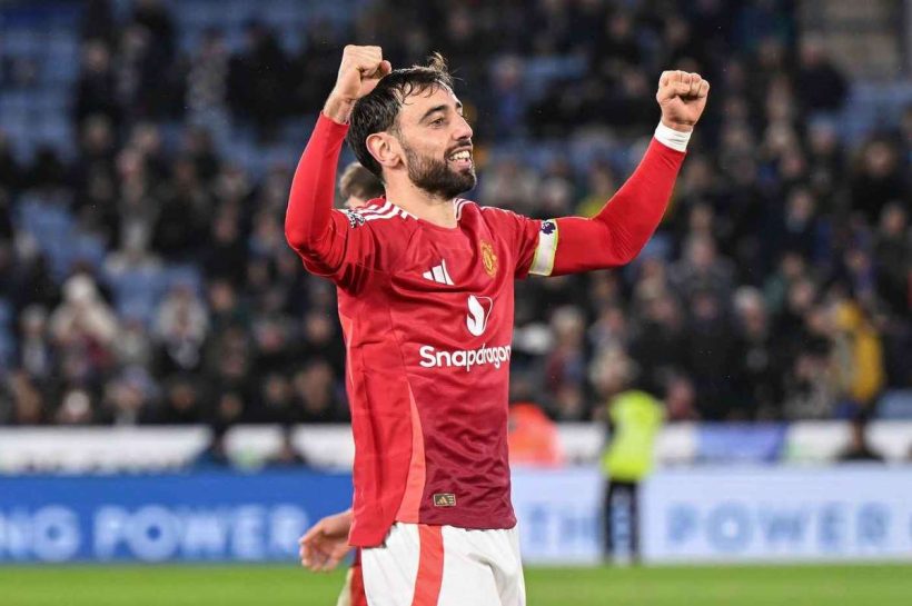 Бруно Фернандес присоединяется к Бекхэму, Гиггсу и Руни. Португальцы зарегистрировались в истории United