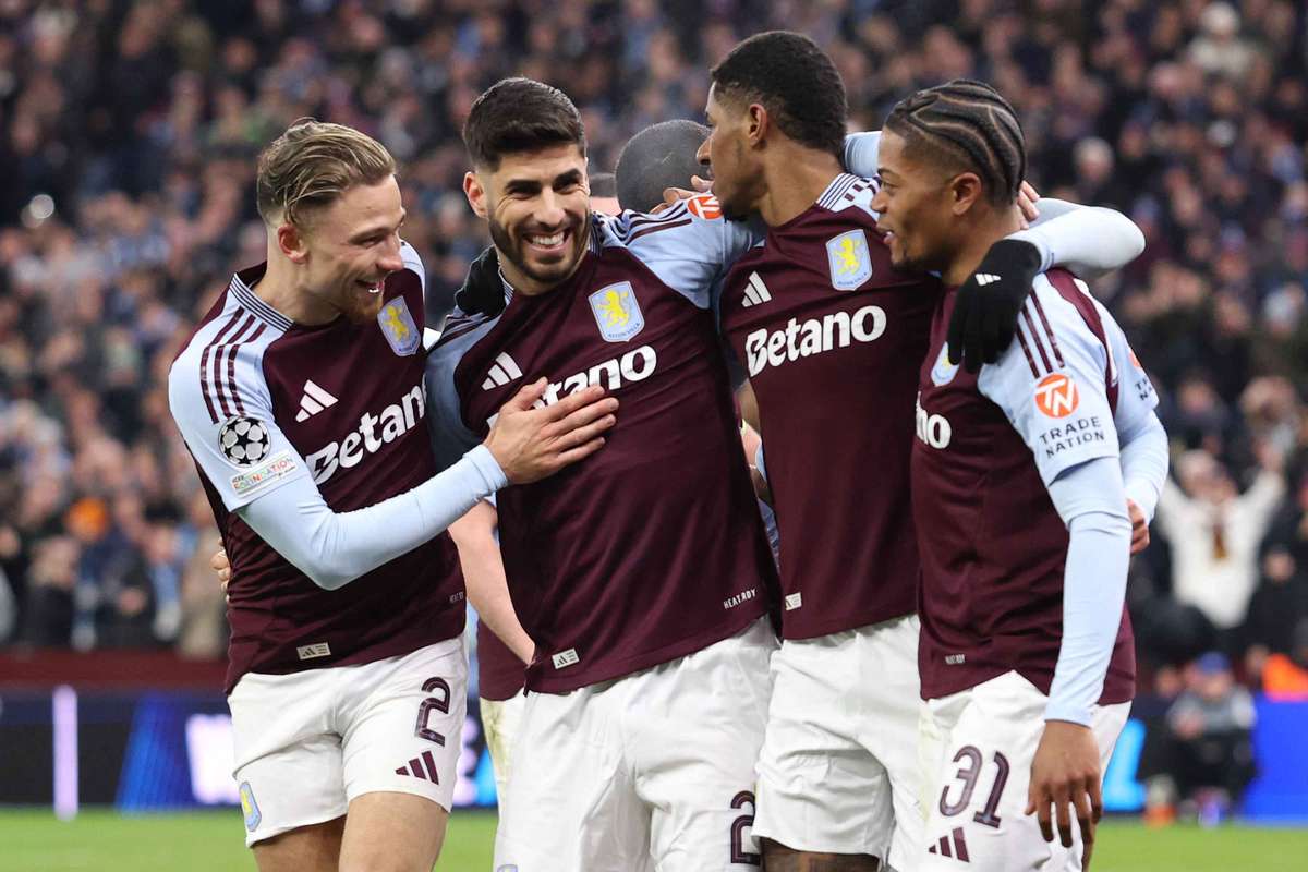 Aston Villa ударила успех от главы клуба Бругге и сыграет против PSG в квартале -финансах