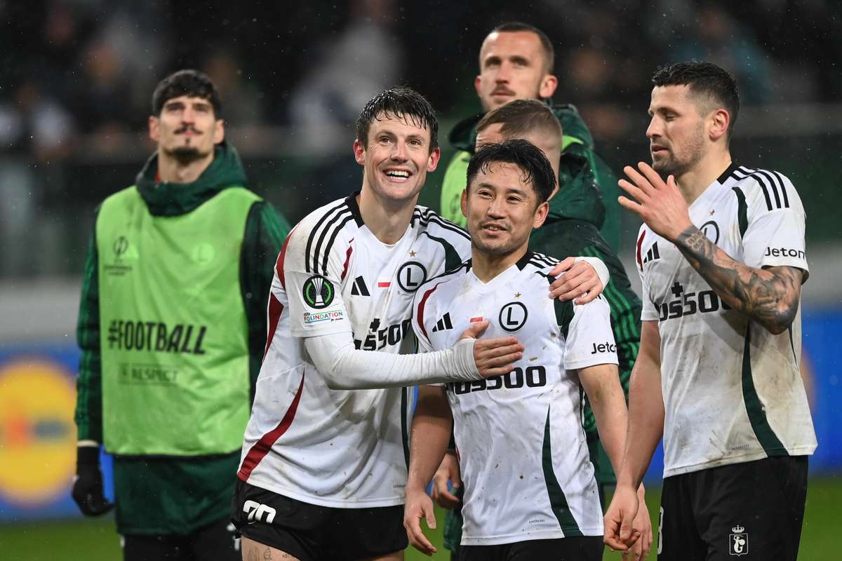 Legia начнет четверть финала лиги конференций дома, а Jagiellonia -