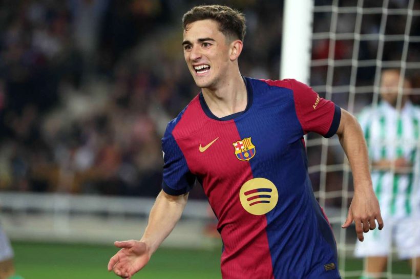 Гави: Я хотел бы уйти в отставку в Барселоне