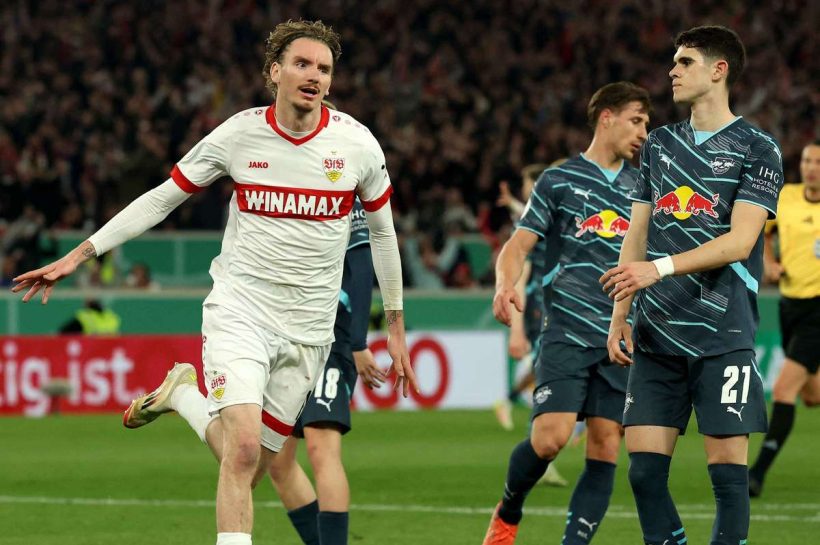 Лейпциг не вышел из кризиса, VFB Stuttgart в финале Кубка Германии