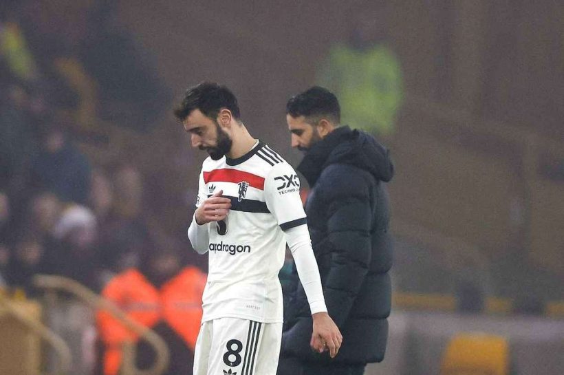 «Этого не произойдет». Аморим отрицает сообщения Бруно Фернандеса в Реал Мадрид