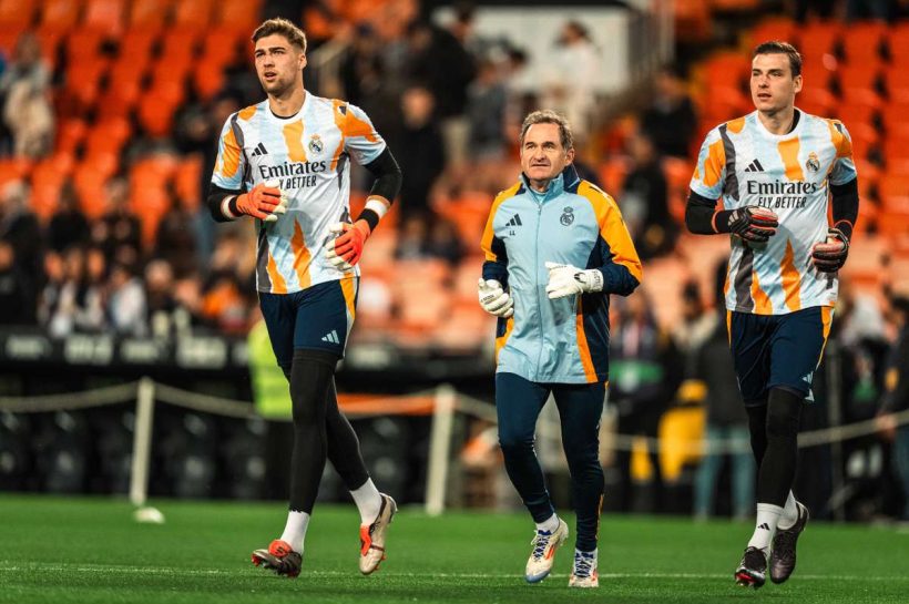 19-летний дебютирует в цели Реала Мадрида против Валенсии?