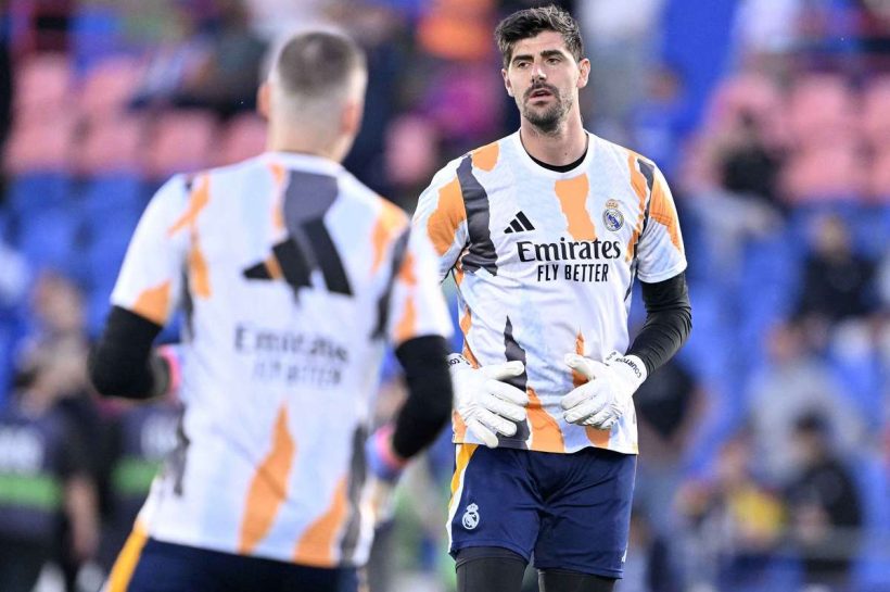 Андрий Нанунин, другой, который отсутствовал в финале испанского кубка. Ancelotti надевает Courtois