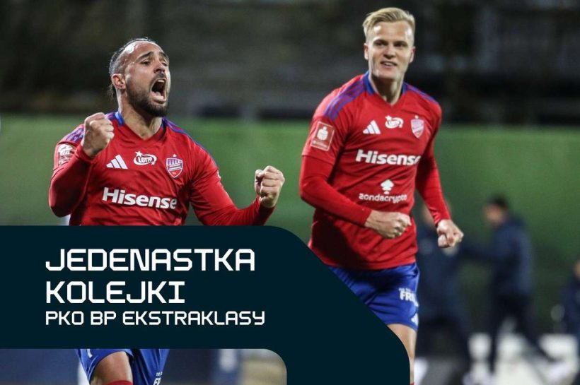 Одиннадцать из 28 -го PKO BP ekstraklasa ряд