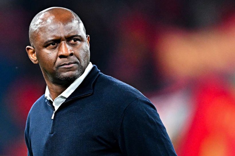 Патрик Виейра отрицает разговоры с Ромой. "Я никогда не разговаривал с другим клубом"