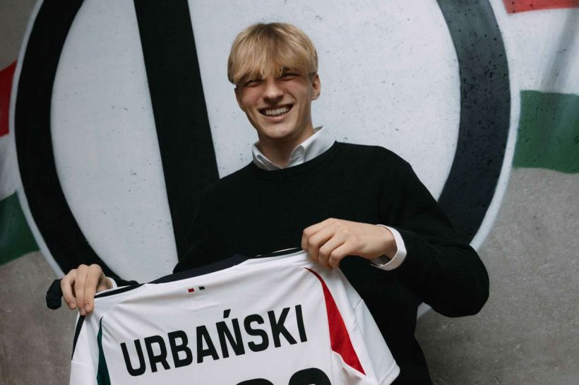 Wojciech Urbański дольше в Legia, остается в Варшаве до конца 2028 года