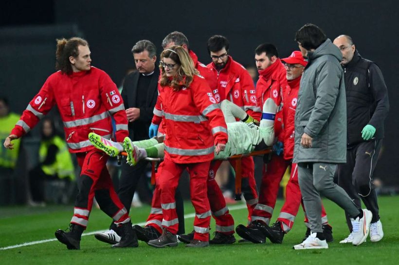 Мейгнан покинул больницу в Удине, он вернется на тренировку после выходных