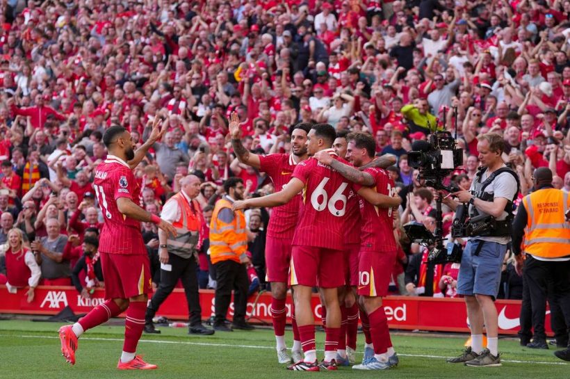 Погром на Энфилде увенчан 20 -м титулом чемпионата Ливерпуля