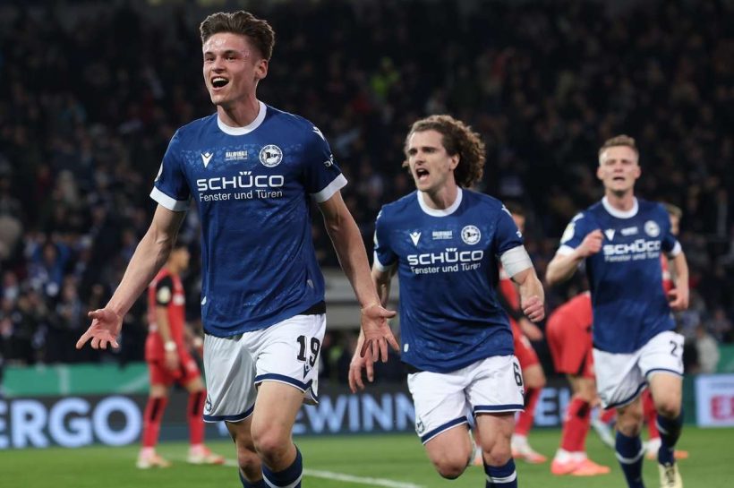 Ощущение в Bilefeld, Bayer Leverkusen не будет защищать трофей Немецкого Кубка