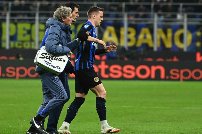 Петр Зилиньский возобновил тренировку с Интерне, или мы увидим его в воскресенье против Ромы?