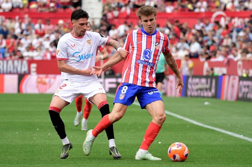 Atletico использовал спотыкание реальной и Барселоны. Цель Барриоса за последние минуты