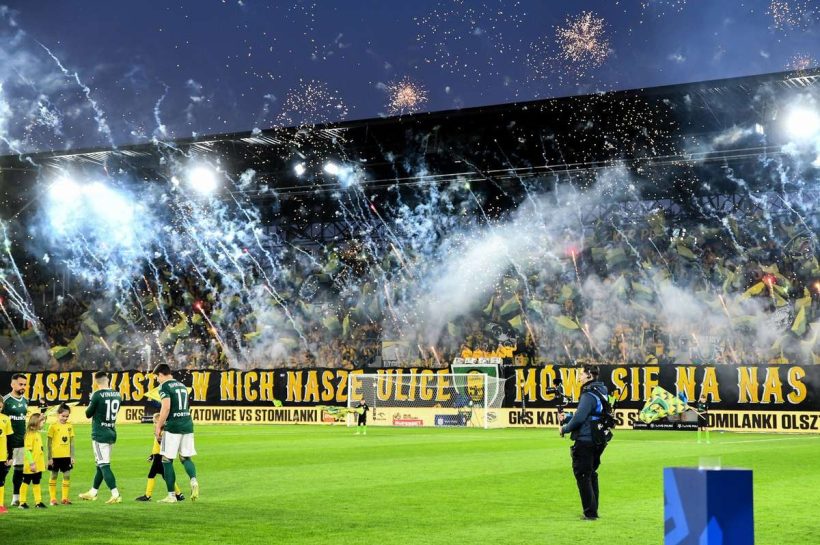 Суббота с Ekstraklasa: Nowa Bukowa Fall, Legia First выиграла Katowice