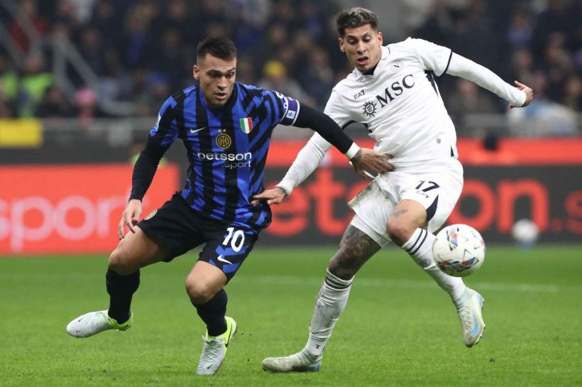 Inter и Napoli будут играть в прямом матче за итальянский чемпионат? Это настоящий сценарий