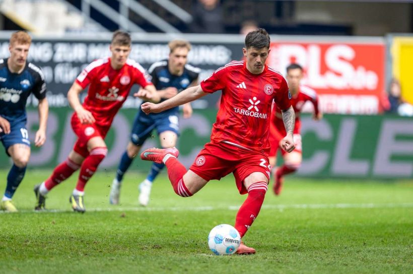 Цель и помощь Dawid Kownacki дали ценную победу Fortuna Dusseldorf