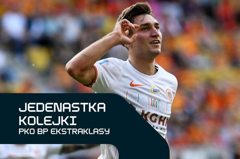 Одиннадцать из 29 -го PKO BP ekstraklasa Queues: Pienko с категорией Jagiellonia, Герой Лейи Золёковски