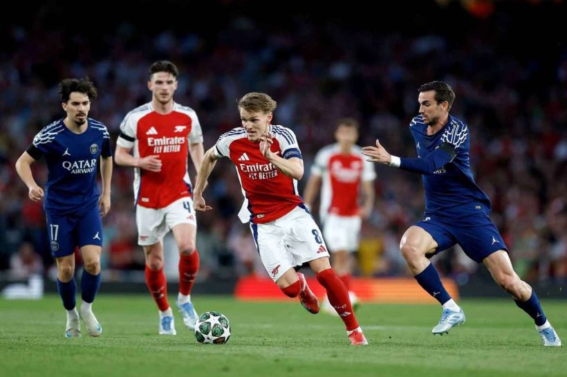 Вот как данные объясняют победу Пэрис Сен-Жермен над «Арсеналом» в Лиге чемпионов