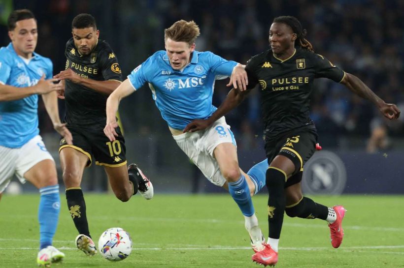 Наполи игнорировал Геную и платит высокую цену, лидер серии А наткнулся дома