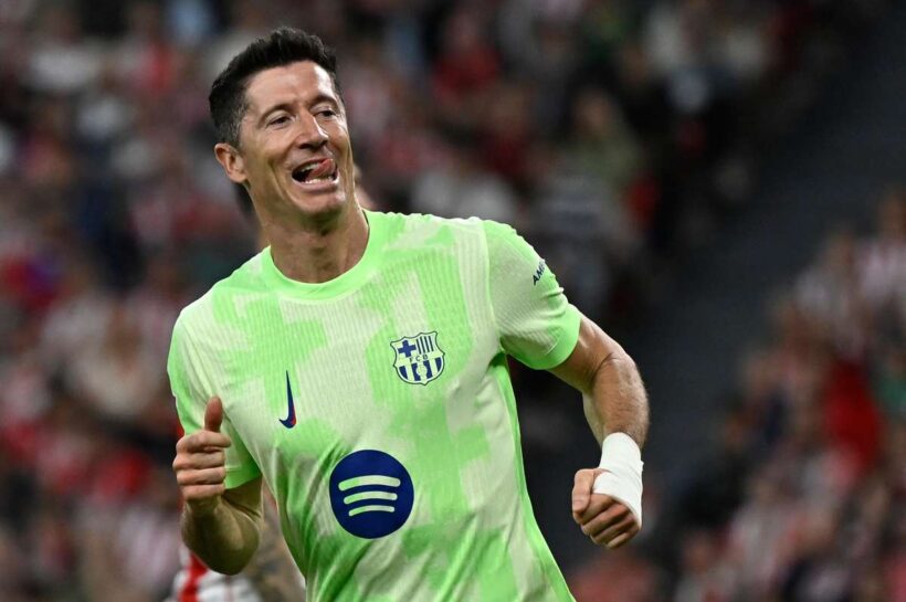 Третья сотня Левандовски венчает сезон в Испании! Барса Гора в Бильбао