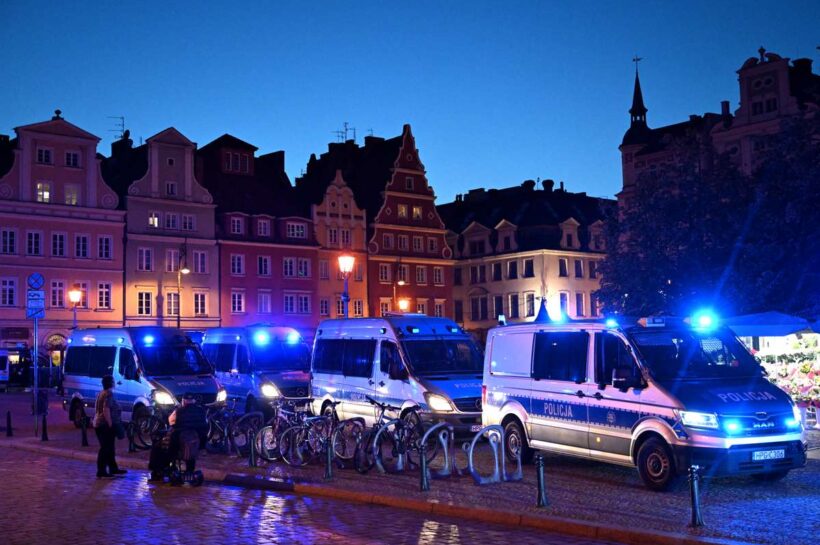 Полиция в Вроцлаве вмешалась во время противостояния сторонников Бетиса и Челси