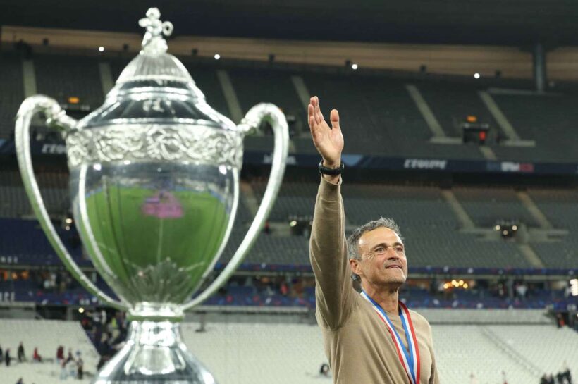 Луис Энрике признает, что PSG готов к финалу Лиги чемпионов после триумфа Кубка