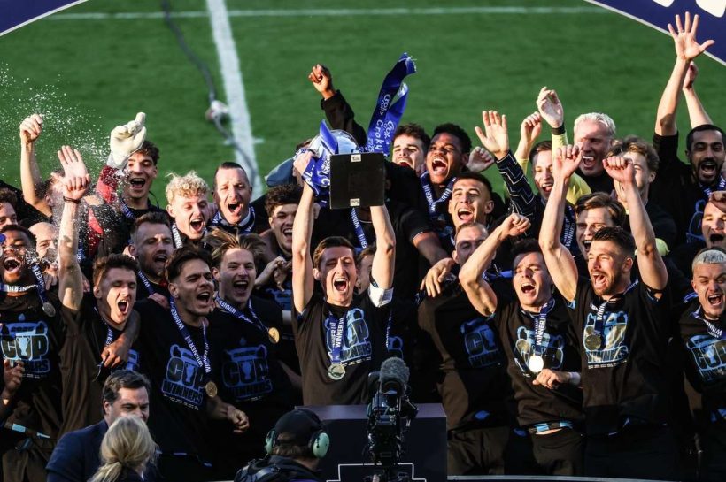 Победа клуба Бругге в Кубке Бельгии, заповедник Михал Скораг в финале с Anderlecht