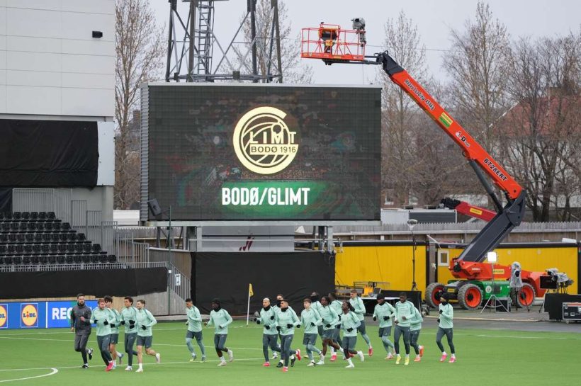 Мясо рыбы и оленей, предлагаемые для билетов на Бодо/Глимт - Тоттенхэм