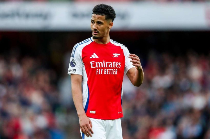 Уильям Салиба в перекрестии Реала. Защитник Арсенала будет командовать мадридской защитой