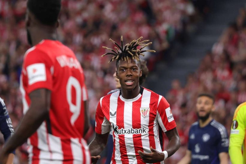 Инаки и Нико Уильямс не будут играть в полуфинальном матче LE против «Манчестер Юнайтед»