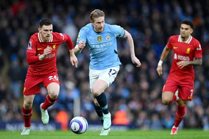 Сенсационная передача соперника? Ливерпуль заинтересован в де -Брюйн, Наполи также в игре