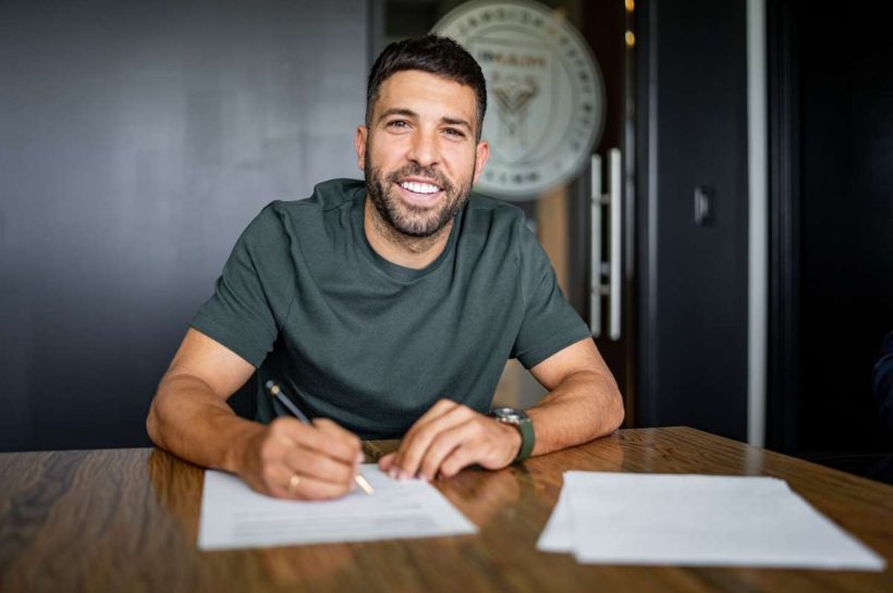 Джорди Альба расширяет контракт с Inter Miami к 2027 году