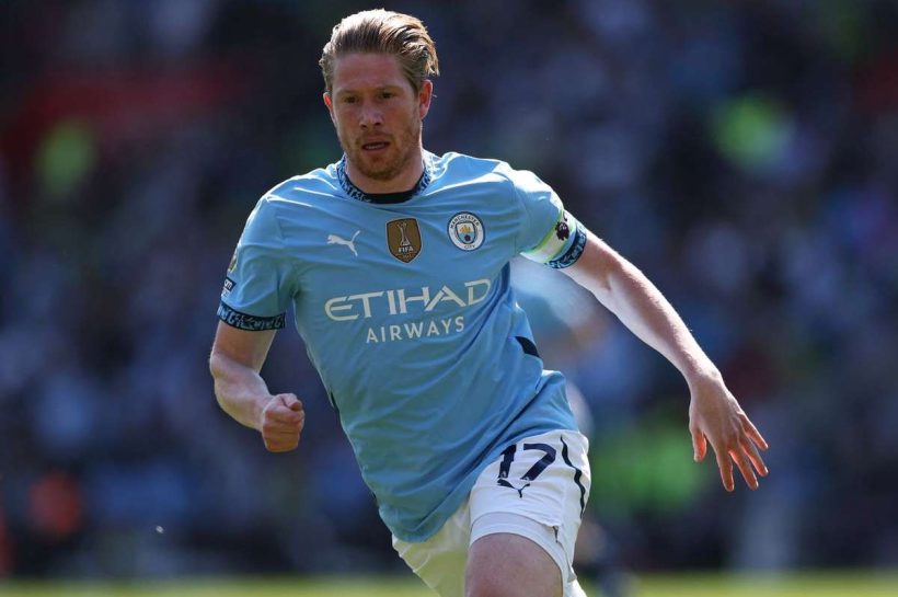 Кевин де Брюйн не близок к возможности переезда в Наполи. Бельгийский превратит Англию в волосы?